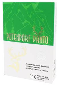Комплекс-бустер PotenPort Panto Сашера-Мед 10 таблеток