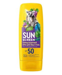 Солнцезащитный крем для лица и тела SPF 50 Sun Screen 140мл